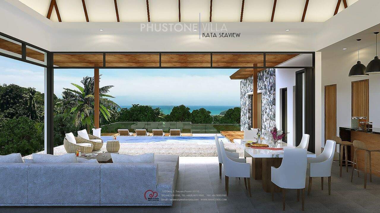 Продажа недвижимости PhuStone Villa-Kata Sea view, Таиланд, Пхукет, Ката | Villacarte
