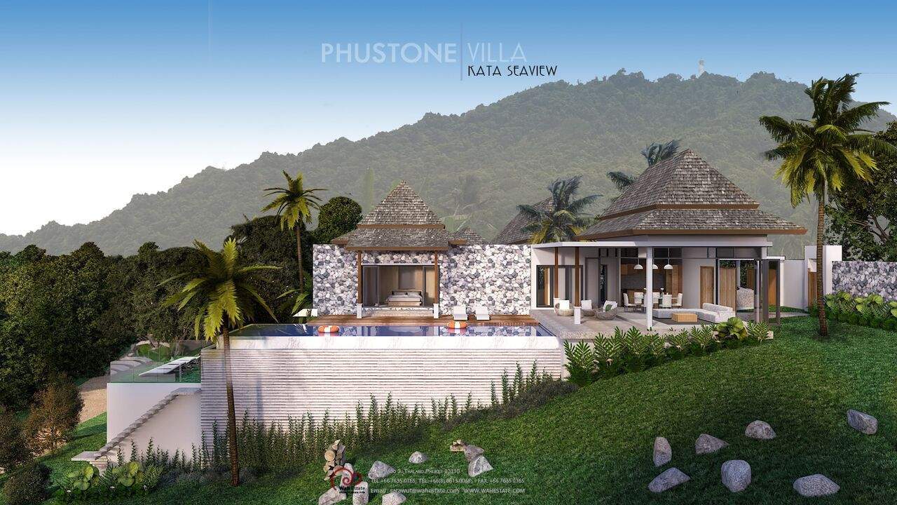 Продажа недвижимости PhuStone Villa-Kata Sea view, Таиланд, Пхукет, Ката | Villacarte