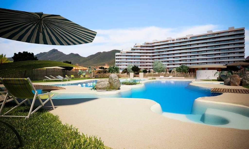 Продажа недвижимости  LOS FLAMENCOS - 2 BEDROOMS , Испания, Коста Калида, Плая Онда | Villacarte