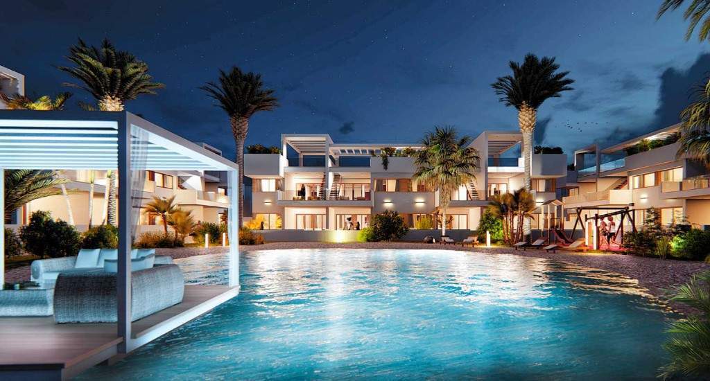 Продажа недвижимости  LAGUNA BEACH RESORT - GROUND FLOOR BUNGALOW , Испания, Коста Бланка, Торревьеха | Villacarte