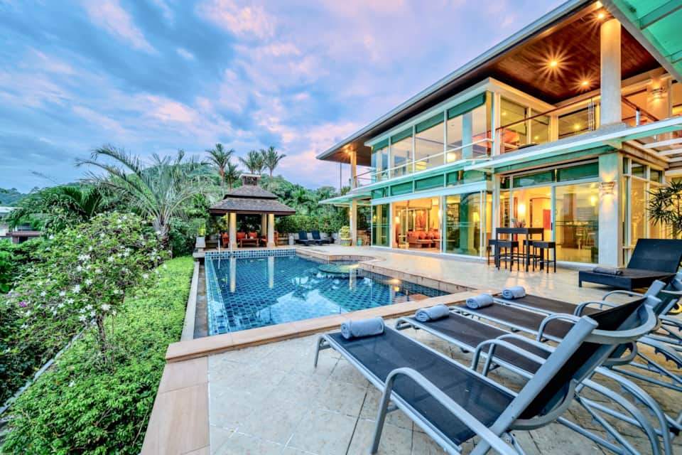 Rent villa glass house, Thailand, Phuket, Panva | Villacarte